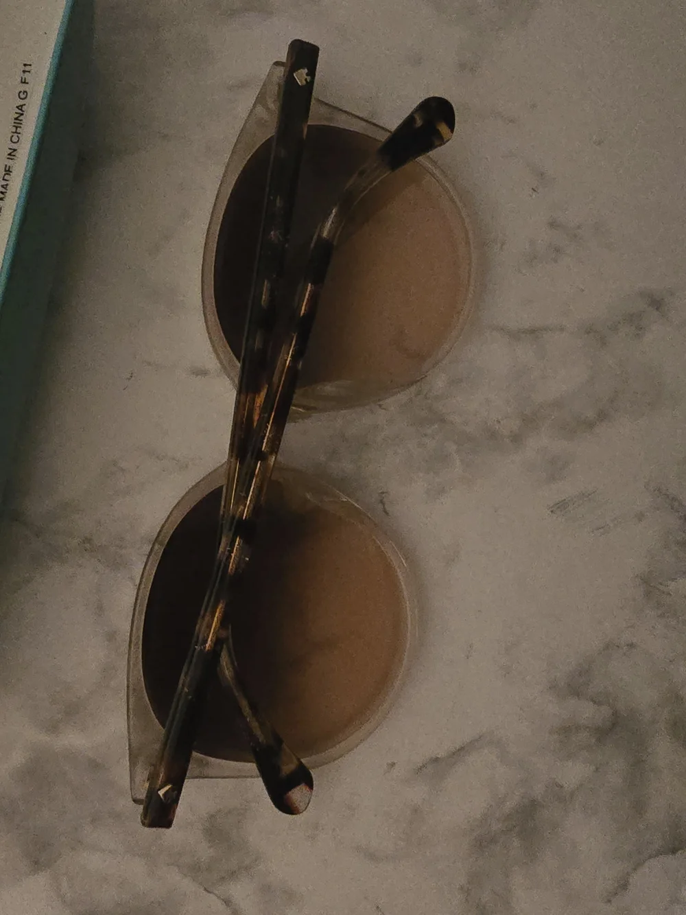 Kate Spade KAIA/F/S Translucent Beige & Tortoise Sunglasses with Case